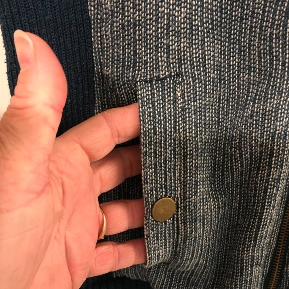 Green Tea Teal Tweed Vest - Picture 3 of 9